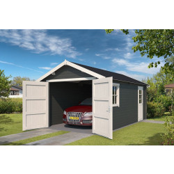 Outdoor Life Products | Garage Dillon 300 x 540 | Gecoat | Carbon Grey-Wit